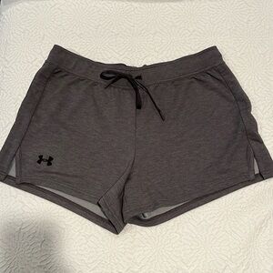 Women’s Under Armour Grey Loose Fit Athletic Shorts